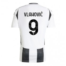 Juventus Dusan Vlahovic #9 Hjemme skjorte 2024-25 Kortermet